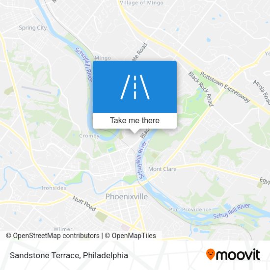 Sandstone Terrace map