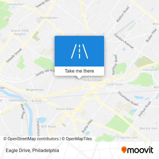 Mapa de Eagle Drive