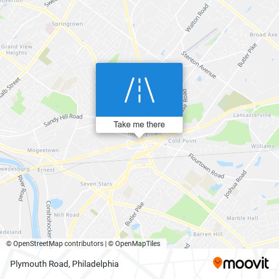 Plymouth Road map