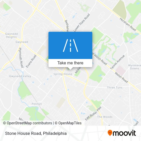 Mapa de Stone House Road