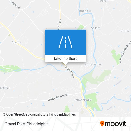 Mapa de Gravel Pike