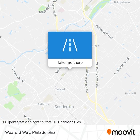 Mapa de Wexford Way
