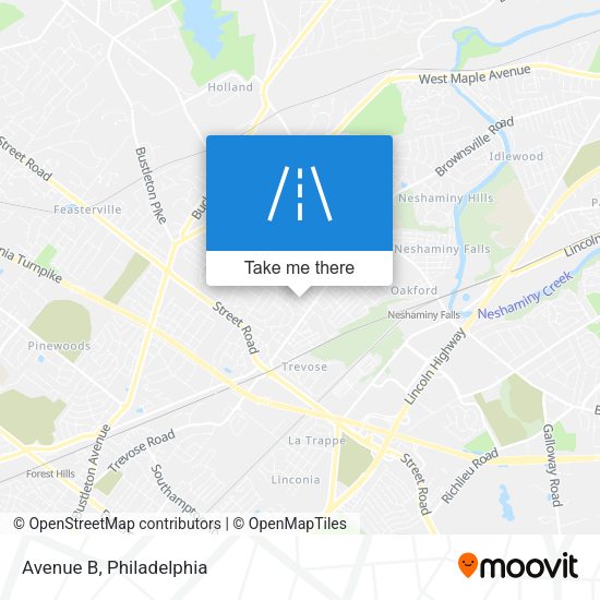 Mapa de Avenue B