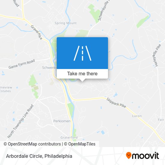 Arbordale Circle map