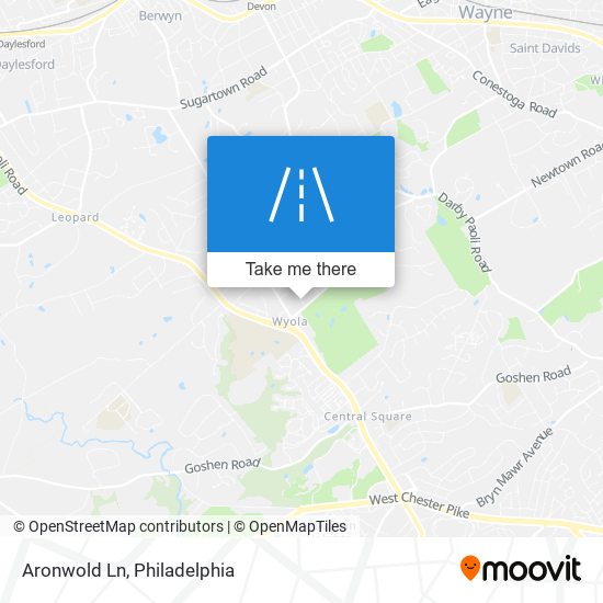 Aronwold Ln map