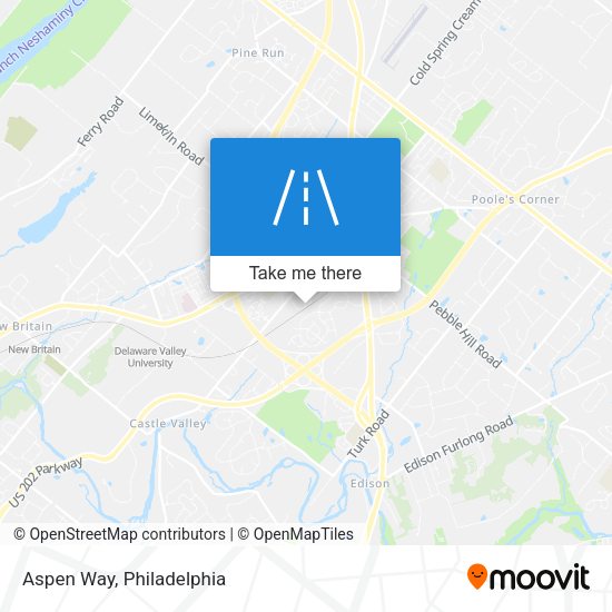 Mapa de Aspen Way