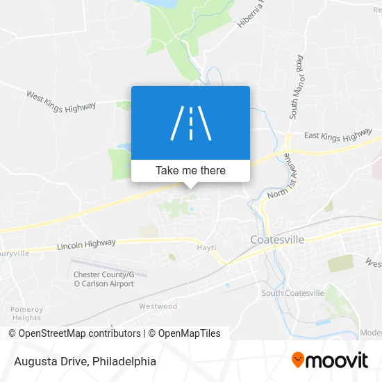 Augusta Drive map