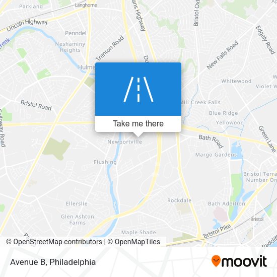 Mapa de Avenue B