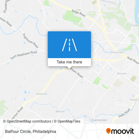Mapa de Balfour Circle