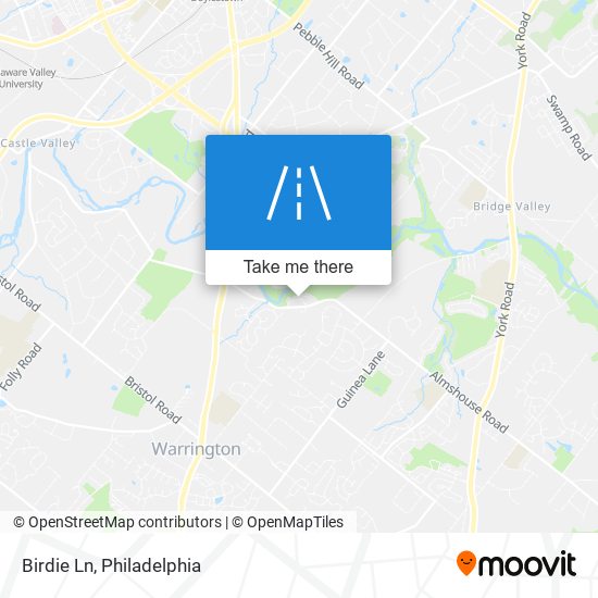 Mapa de Birdie Ln