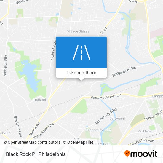 Mapa de Black Rock Pl