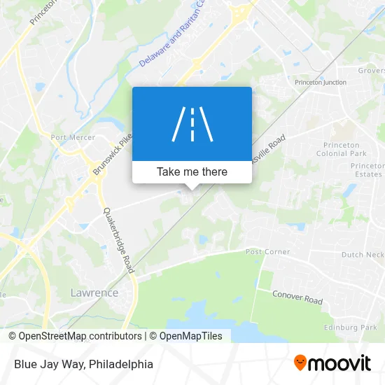 Blue Jay Way map