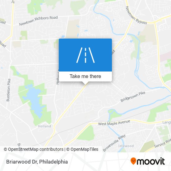 Mapa de Briarwood Dr