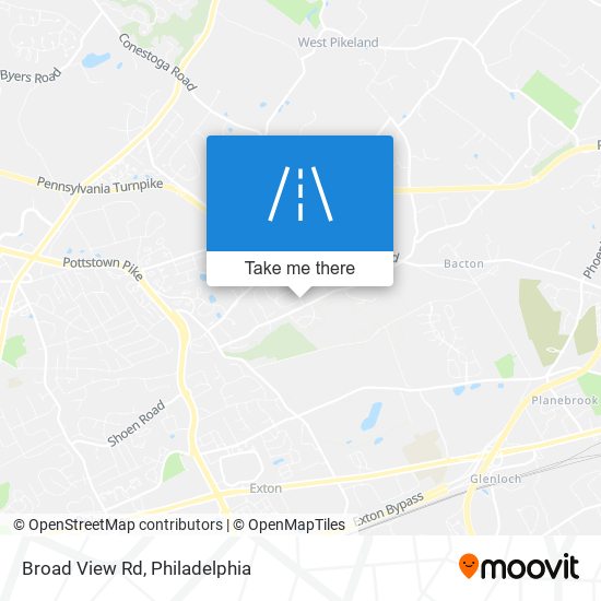 Mapa de Broad View Rd