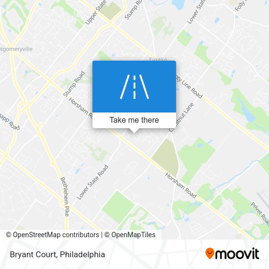 Mapa de Bryant Court