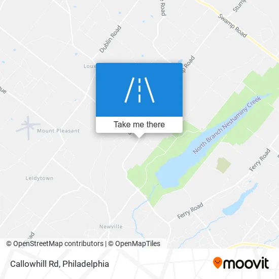 Mapa de Callowhill Rd