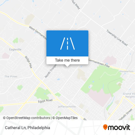Mapa de Catheral Ln