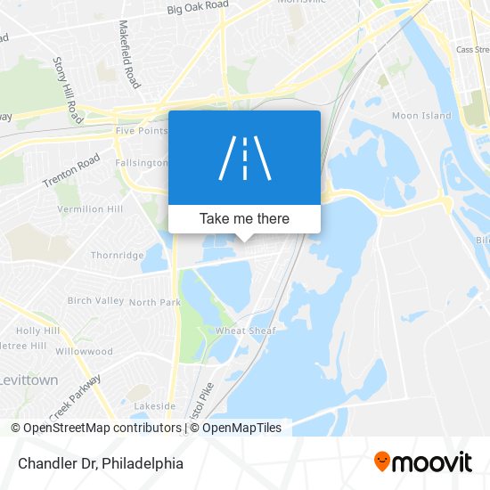 Mapa de Chandler Dr
