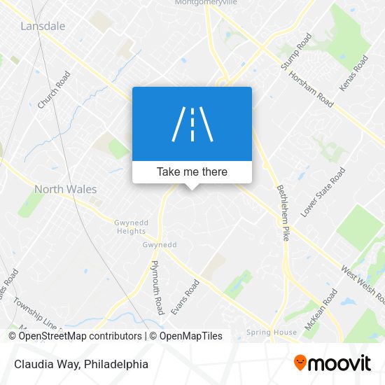 Mapa de Claudia Way