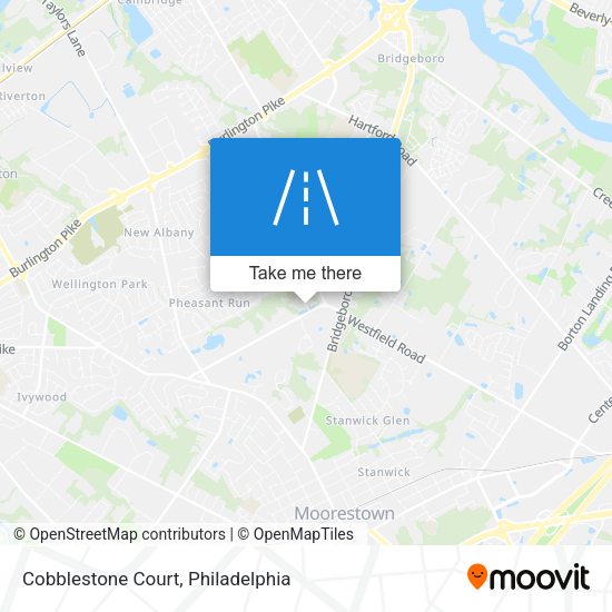 Cobblestone Court map