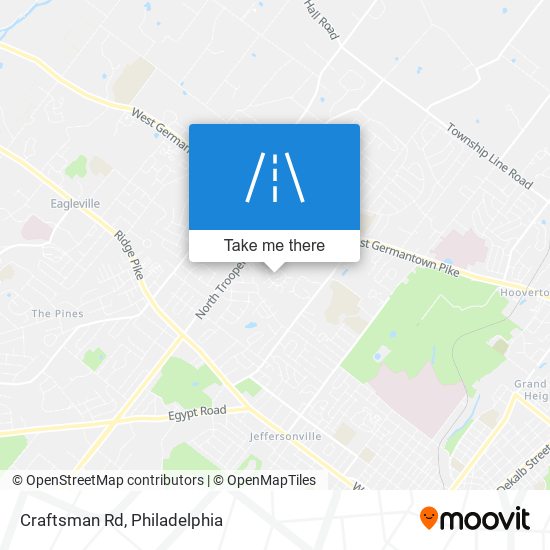 Mapa de Craftsman Rd