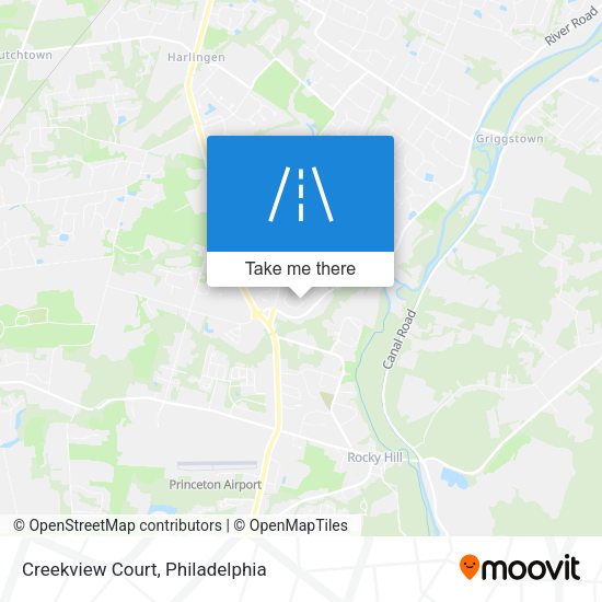 Creekview Court map