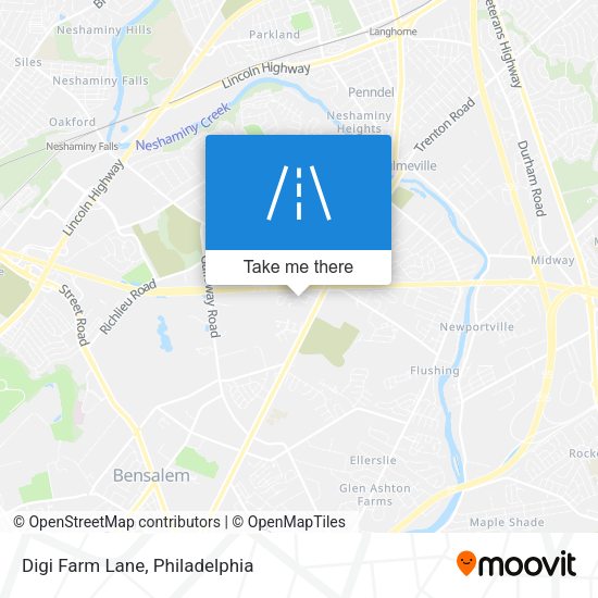 Mapa de Digi Farm Lane