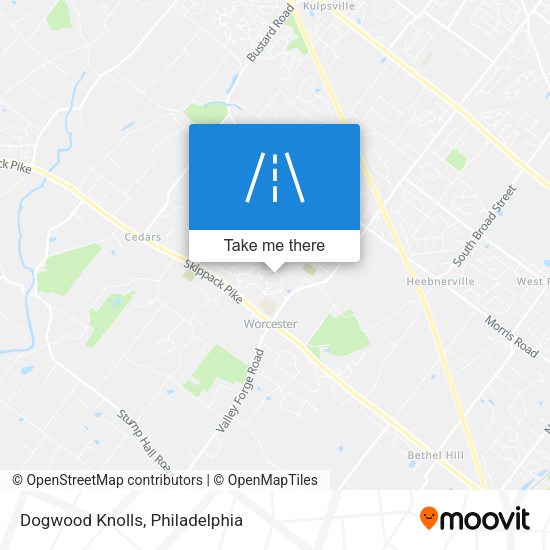 Mapa de Dogwood Knolls