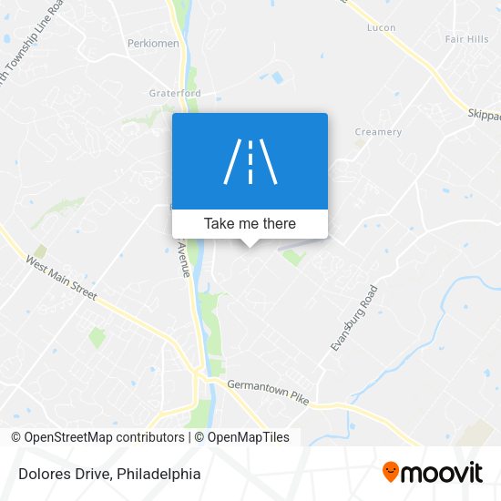 Mapa de Dolores Drive