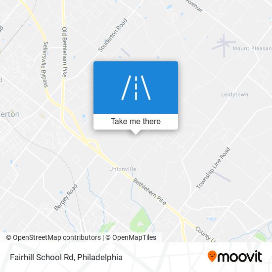 Mapa de Fairhill School Rd
