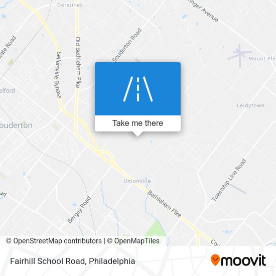 Fairhill School Road map