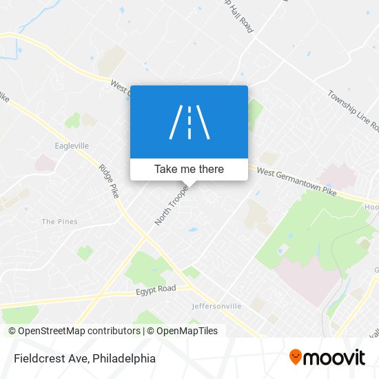 Mapa de Fieldcrest Ave