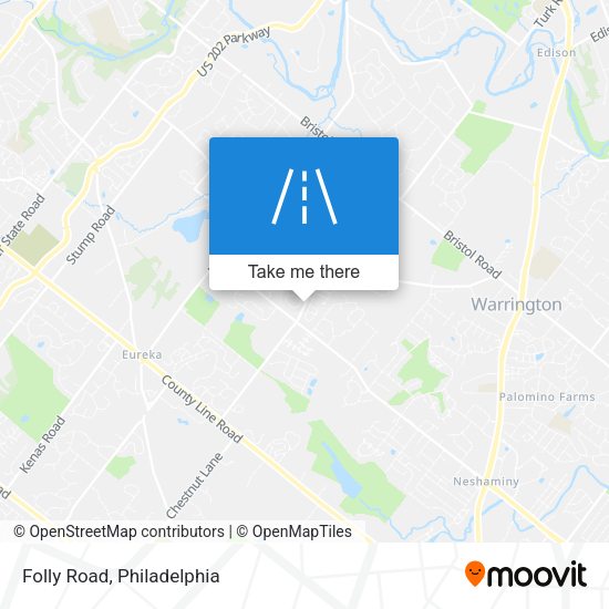Mapa de Folly Road