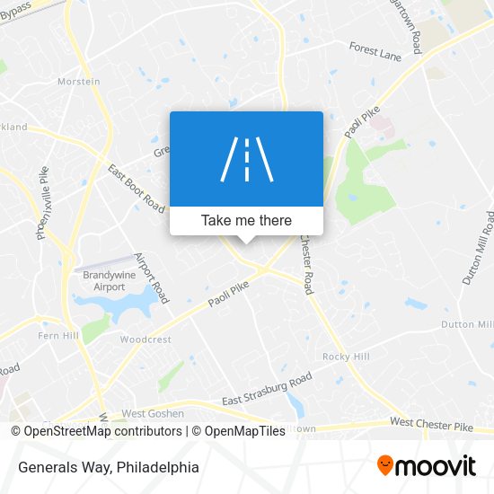 Mapa de Generals Way