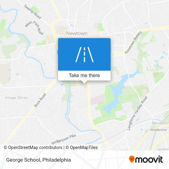 Mapa de George School