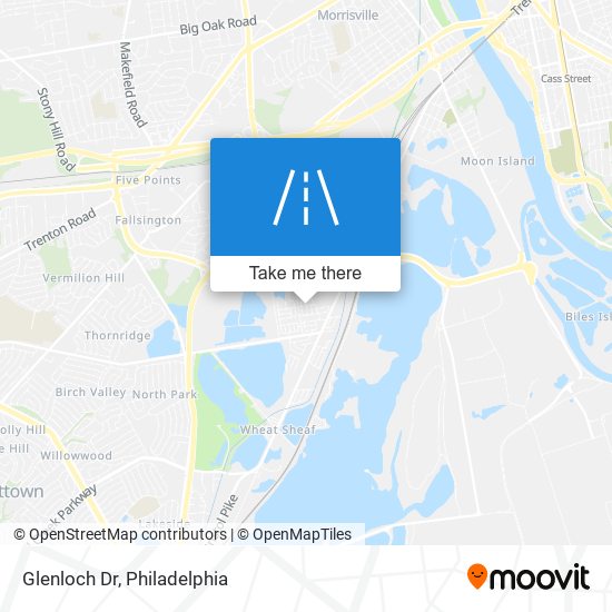 Mapa de Glenloch Dr