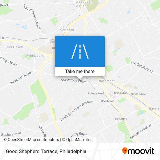 Good Shepherd Terrace map