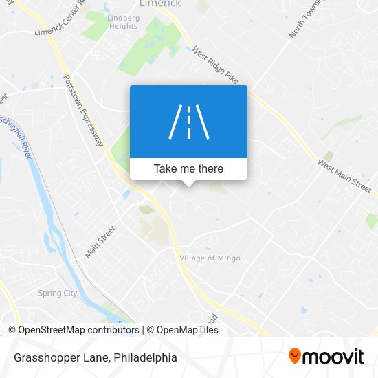 Mapa de Grasshopper Lane