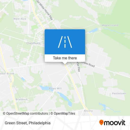 Mapa de Green Street