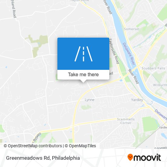 Greenmeadows Rd map