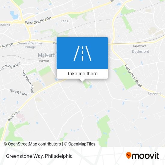 Mapa de Greenstone Way