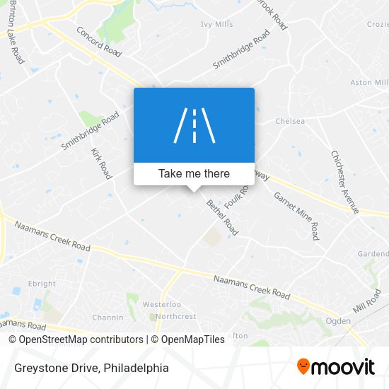 Greystone Drive map