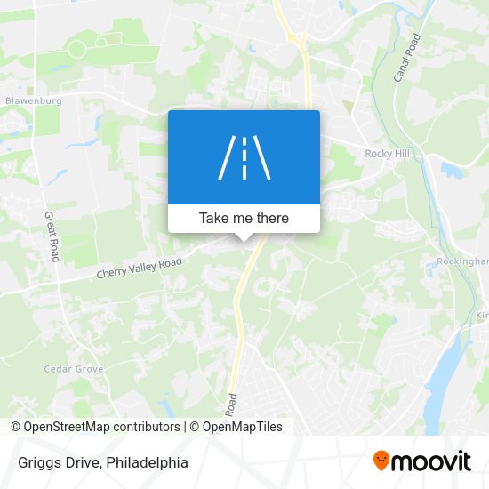 Mapa de Griggs Drive