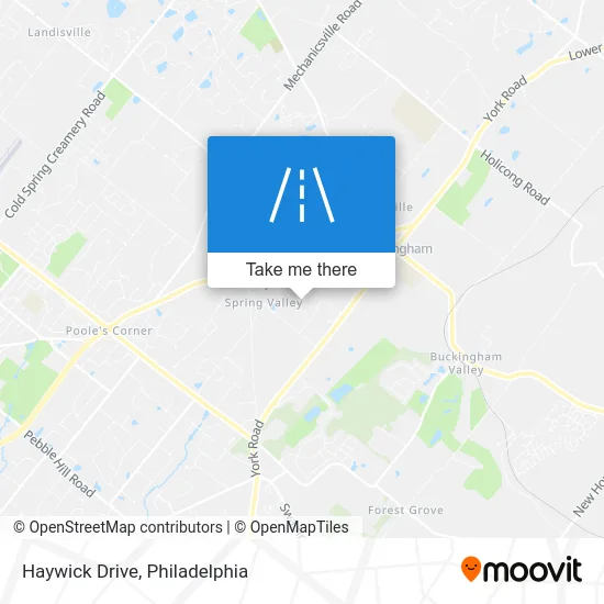 Haywick Drive map
