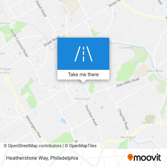 Mapa de Heatherstone Way