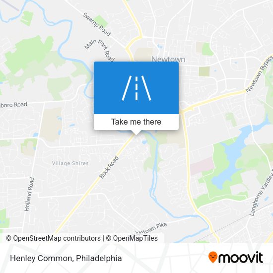 Mapa de Henley Common