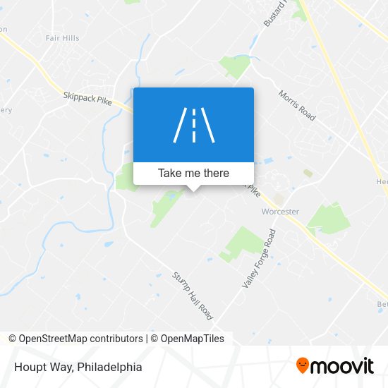 Mapa de Houpt Way