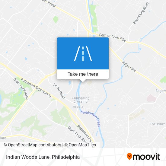 Mapa de Indian Woods Lane