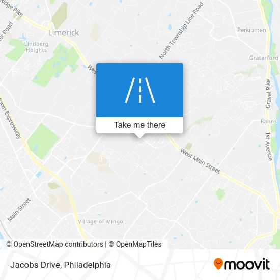 Jacobs Drive map