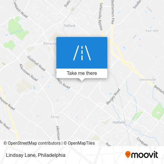 Mapa de Lindsay Lane